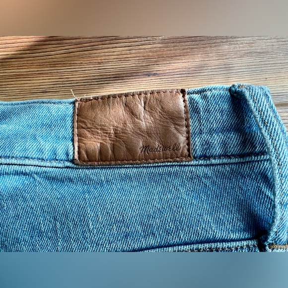 Madewell Perfect Vintage Jeans, Size 32T, Blue Denim, 99% Cotton - Picture 10 of 11
